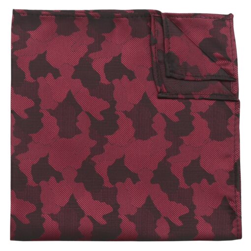 Baby Blue Camouflage Pocket Square