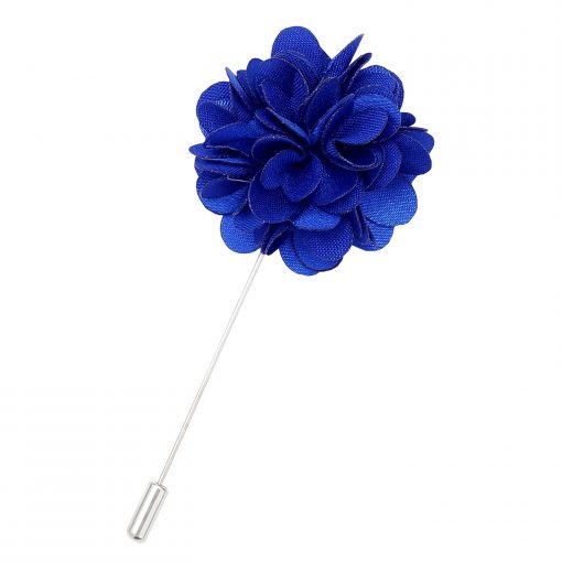White Satin Lapel Pin