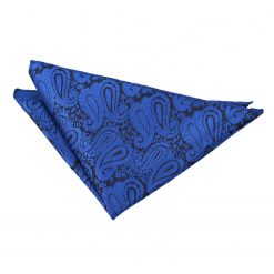 Royal Blue Paisley Skinny Tie